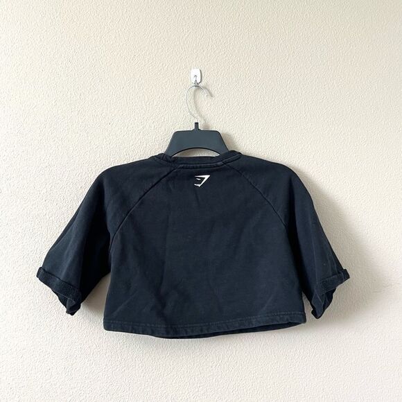 Gymshark Black Crop Top - Picture 4 of 4